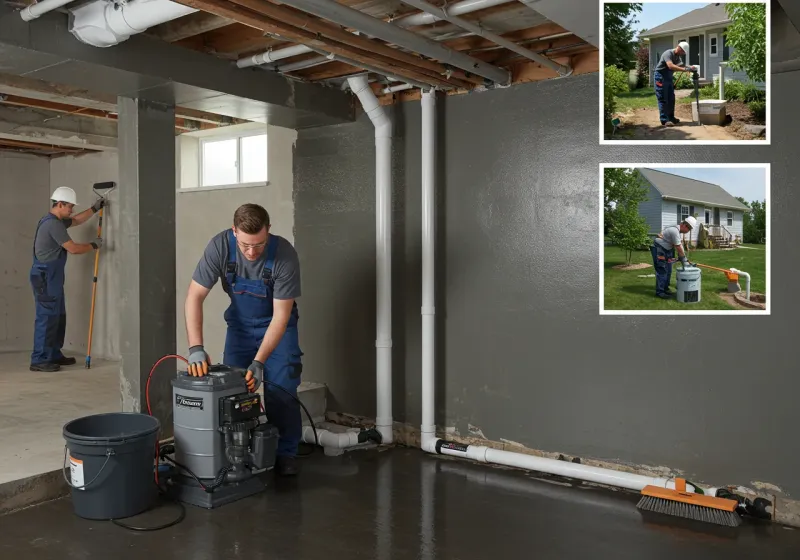 Basement Waterproofing and Flood Prevention process in Glen Oaks, NY